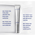 Crème anti-rides hydratante de marque privée Supprimer les cernes Lifting Eye Gel Patch Eye Cream Conteneur avec applicateur Crème pour les yeux à l&#39;acide hyaluronique